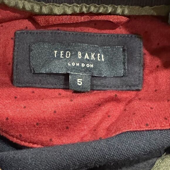 Ted Baker London Caravan Quarter Zip Pullover Sweater Men’s XL - Picture 3 of 4